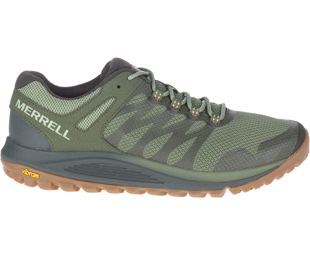 Merrell Work Shoes Olive - Nova 2 - Mens 84IMOXWQY